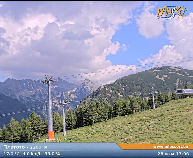 Банско, Платото - 2 200 m